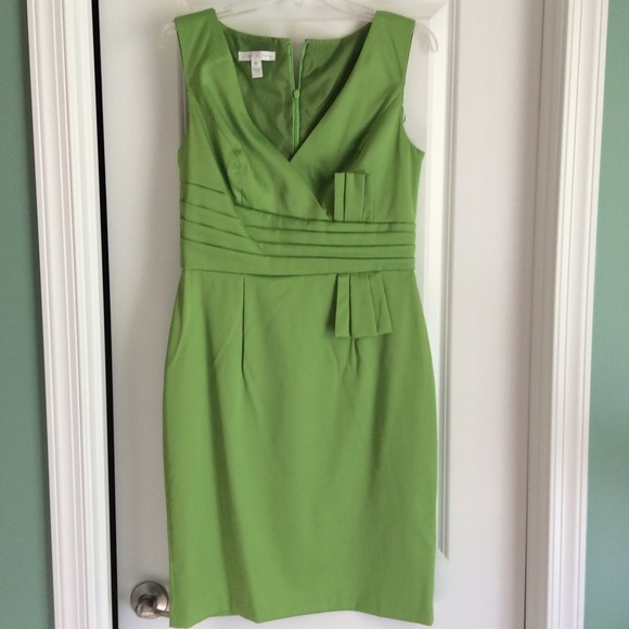 Green dress - perfect for Easter Sunday!