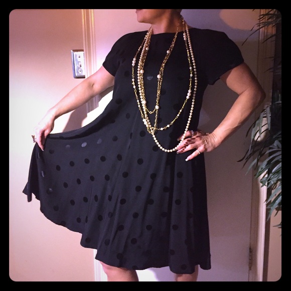 Vintage black dress