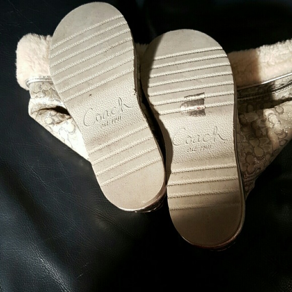 SOLD Authentic Coach Nikole Boots - Picture 4 of 4