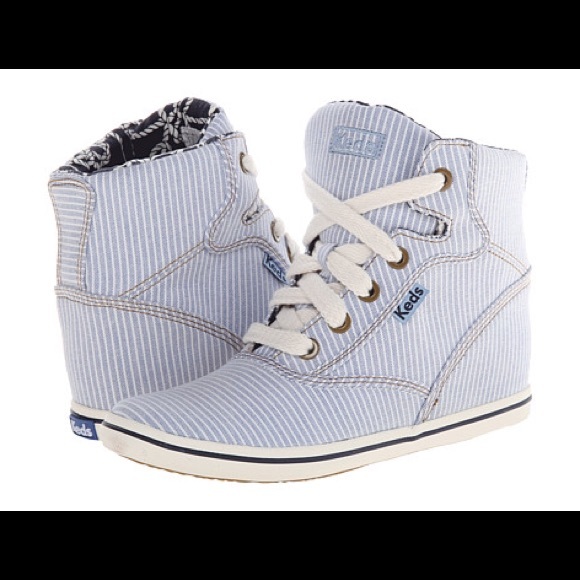 High Top Wedge Keds