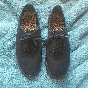 Black sneakers