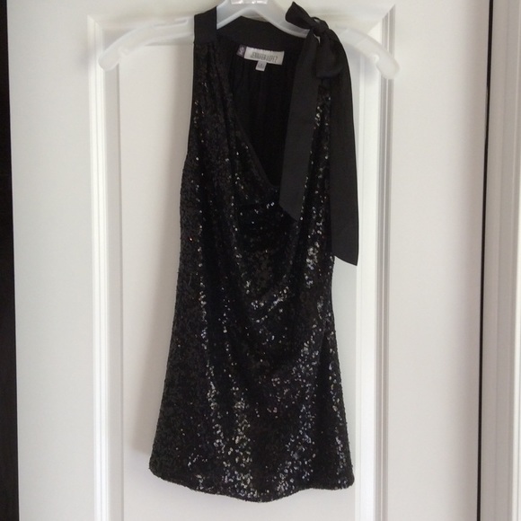 Sequined back top