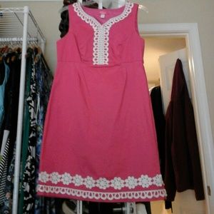 Cappagallo pink tank dress