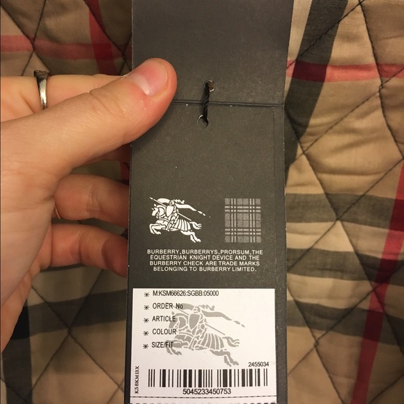 Navy Blue Quilted Jacket - Picture 4 of 4