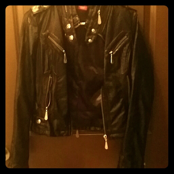 Leather jacket