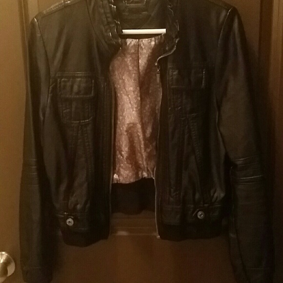 Leather jacket, medium