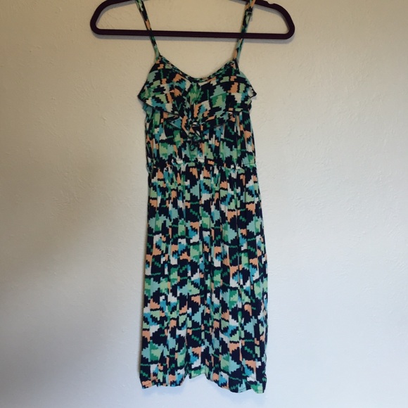 Red Camel spaghetti strap dress - Picture 2 of 4