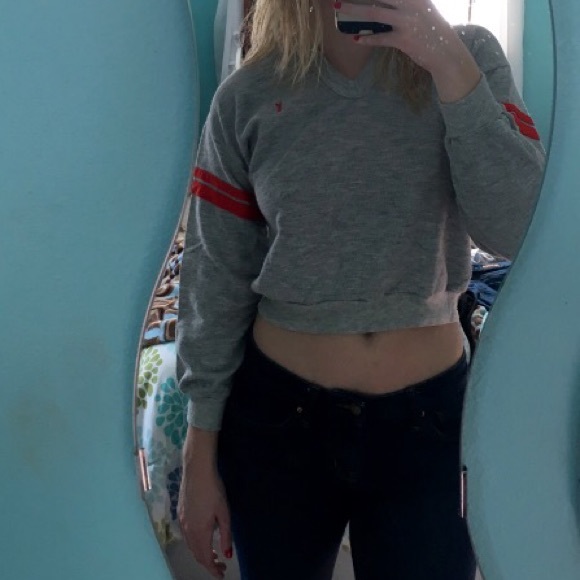 VINTAGE YSL sweatshirt crop ❤️ - Picture 4 of 4
