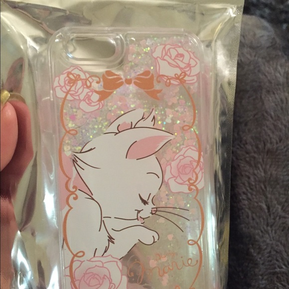 iPhone 6/6S aristo-cat cover liquid 3D