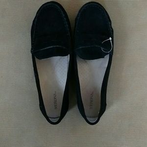 Merona black loafers