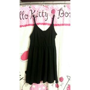 spaghetti strap skater dress