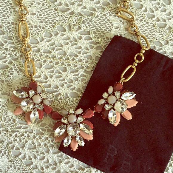 Rose and pink necklace
