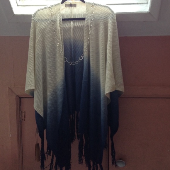 It's a poncho