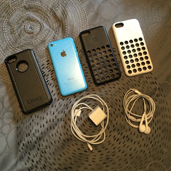US Cellular iPhone 5C Blue