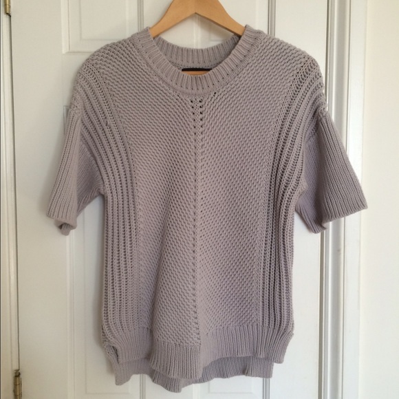 Banana Republic Thick Knit Short-Sleeved Sweater