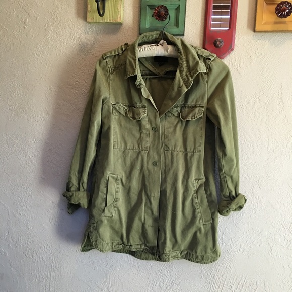 🎉HP🎉Green utility jacket