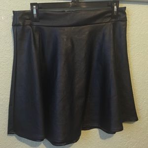 Pleather skirt