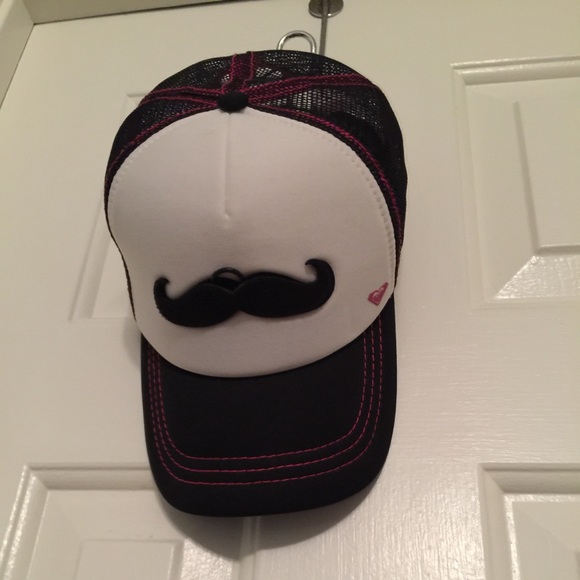 Roxy Mustache Trucker hat