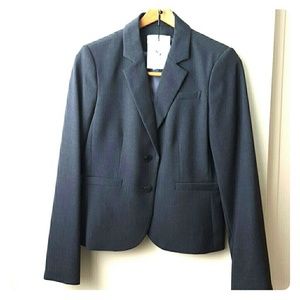 Calvin Klein Charcoal Gray Blazer