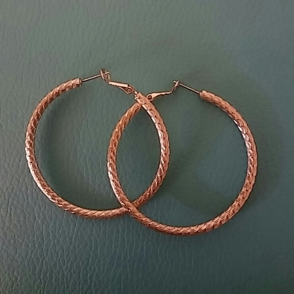 Genuine Sterling hoops silver