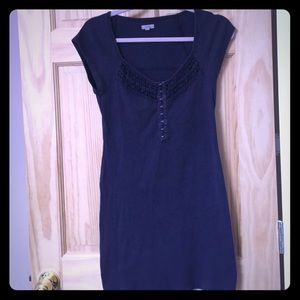 Navy Shirt Dress