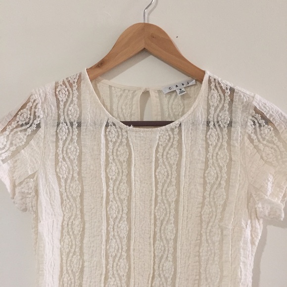 CAbi Lace Tee - #260 - Picture 2 of 4