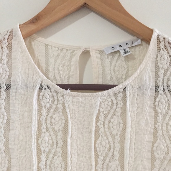 CAbi Lace Tee - #260 - Picture 3 of 4