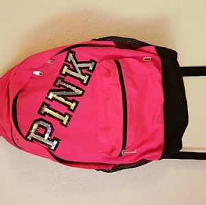 Victorias Secret pink backpack
