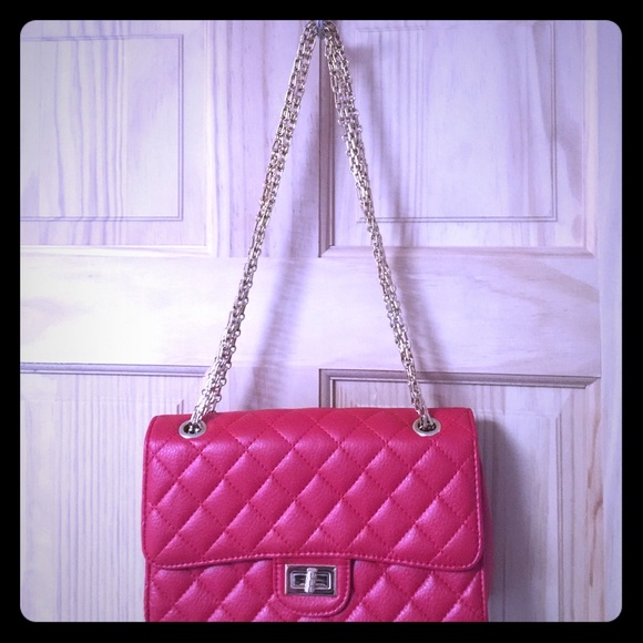 Quilted Red Bag