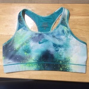 FINAL SALE!! RARE Nike Pro Galaxy sports bra