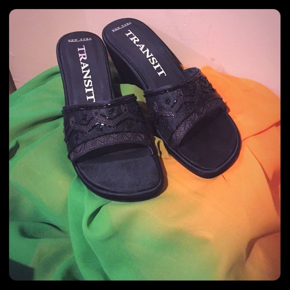 Black sandals