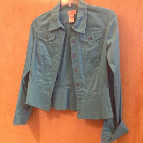 Turquoise jacket