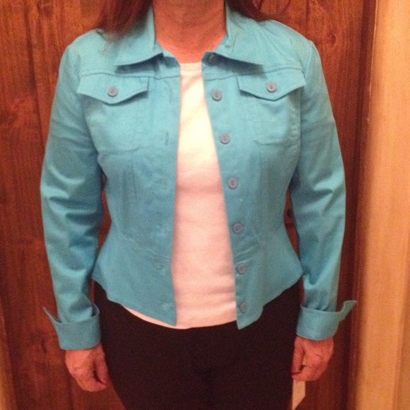 Turquoise jacket - Picture 4 of 4