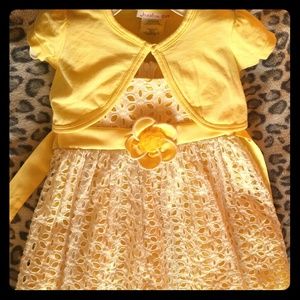 Eyelet lace sundress