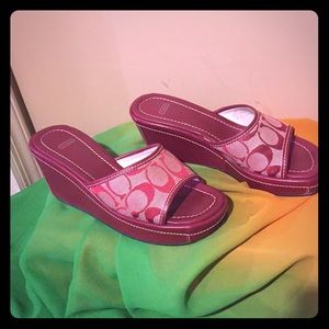 Coach sandals