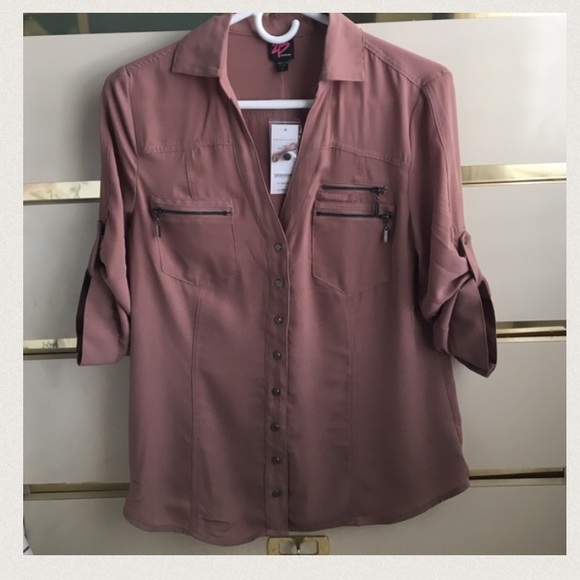 bebe Tops - ✨NWT BEBE BLOUSE ✨