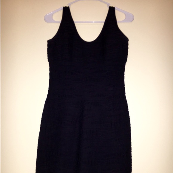 Black cocktail dress
