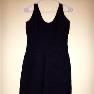 Black cocktail dress