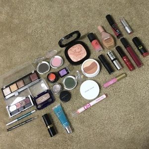 Makeup lot - eyes, face, lip products
