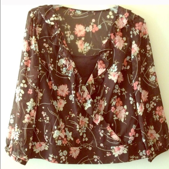 Semi sheet wrap shirt