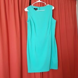 Teal dress