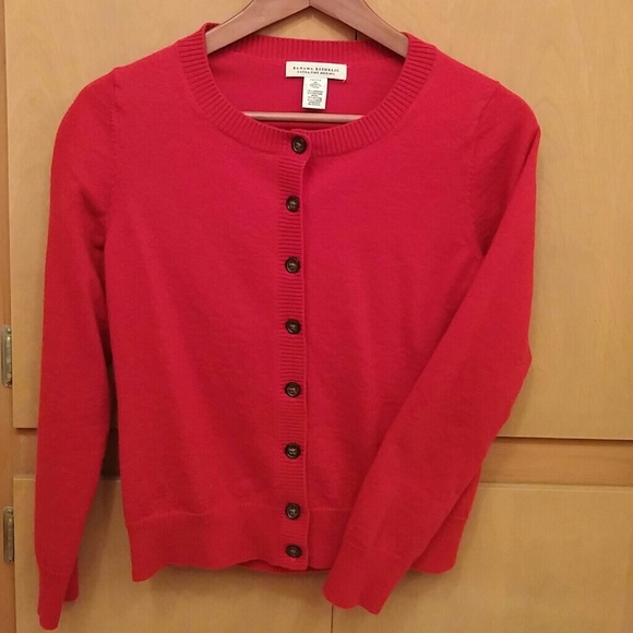 Banana Republic red Sweater