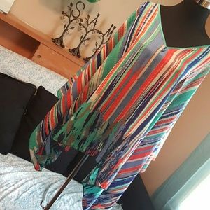 Colorful Light Poncho