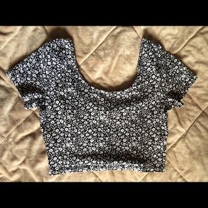 Floral Crop Top