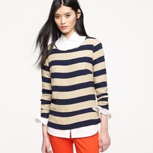 Stripe J Crew top