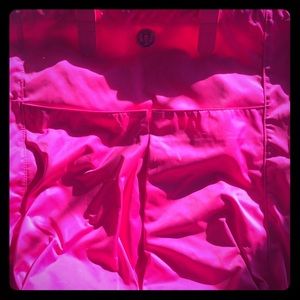 Lululemon Paris pink tote bag!