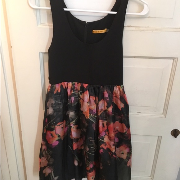 Alice and Olivia Floral Dress