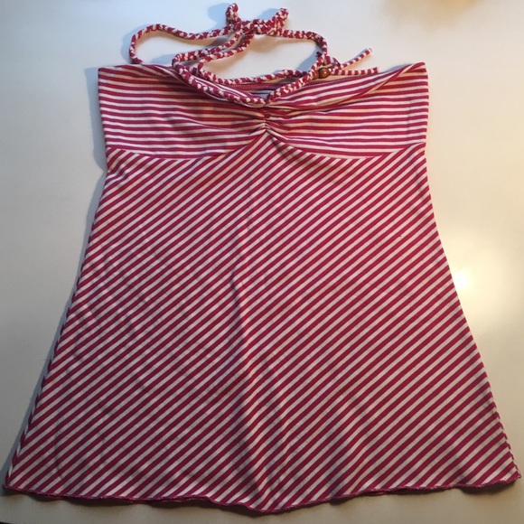 America Rag Pink & White Tube Top- Sz S