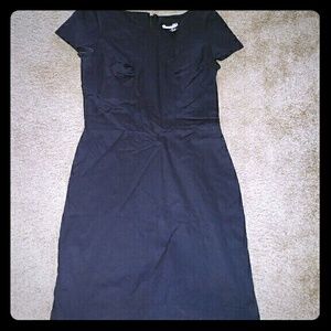 NWOT H&M navy blue dress size 6