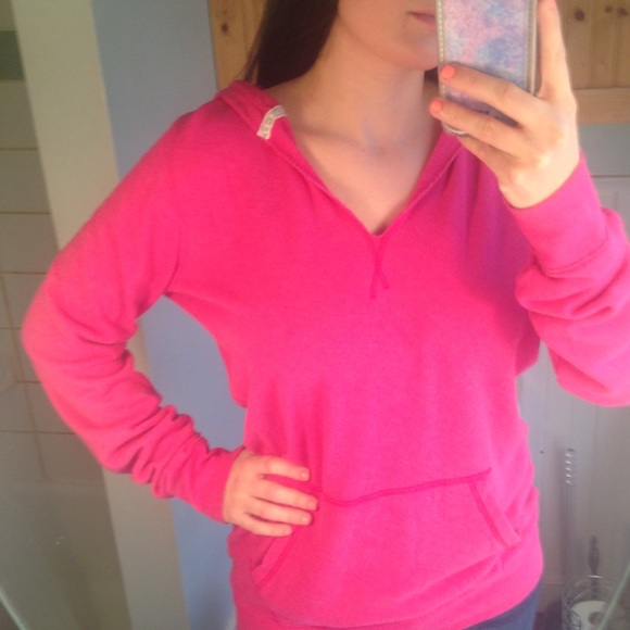 Victoria's Secret pink sweatshirt